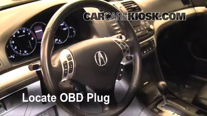 2008 Acura TSX 2.4L 4 Cyl. Compruebe la luz del motor Diagnosticar